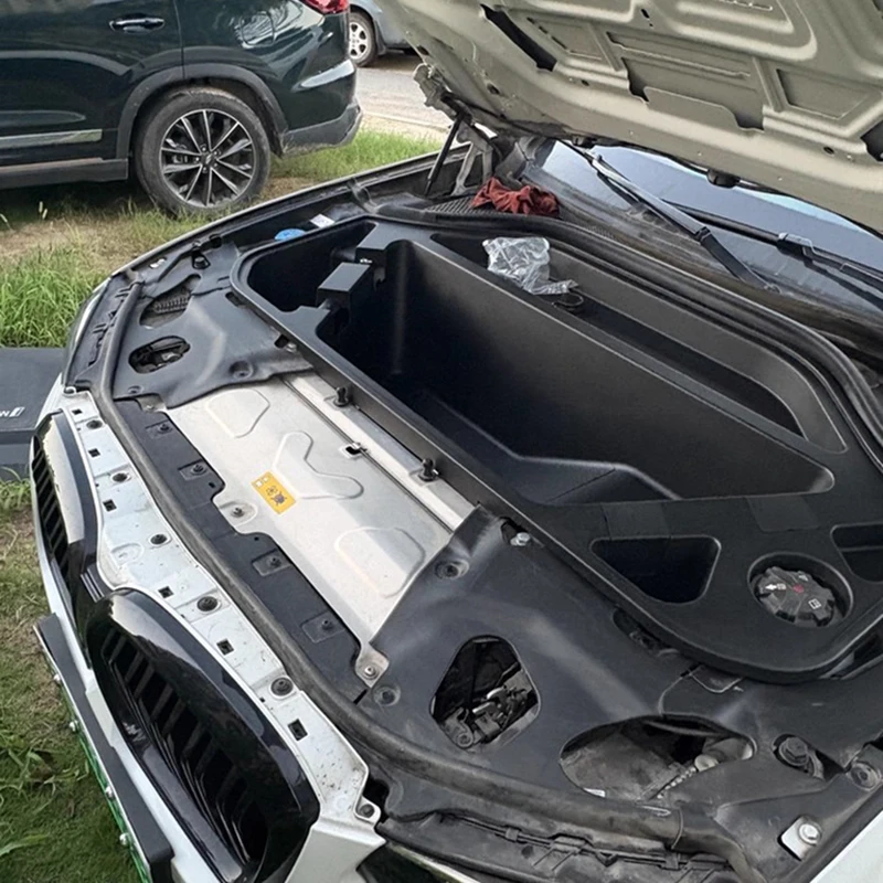 BMW IX3 2019 2020 2021 2022 2023 2024 엔진 트렁크 정리함 엔진룸 후드 수납 개조 액세서리