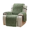 Sofa Cover Chair Cover Thick Double-sided 1 Seater Furniture Protector Covers Jacquard Plus Velvet Massage Chair 3
