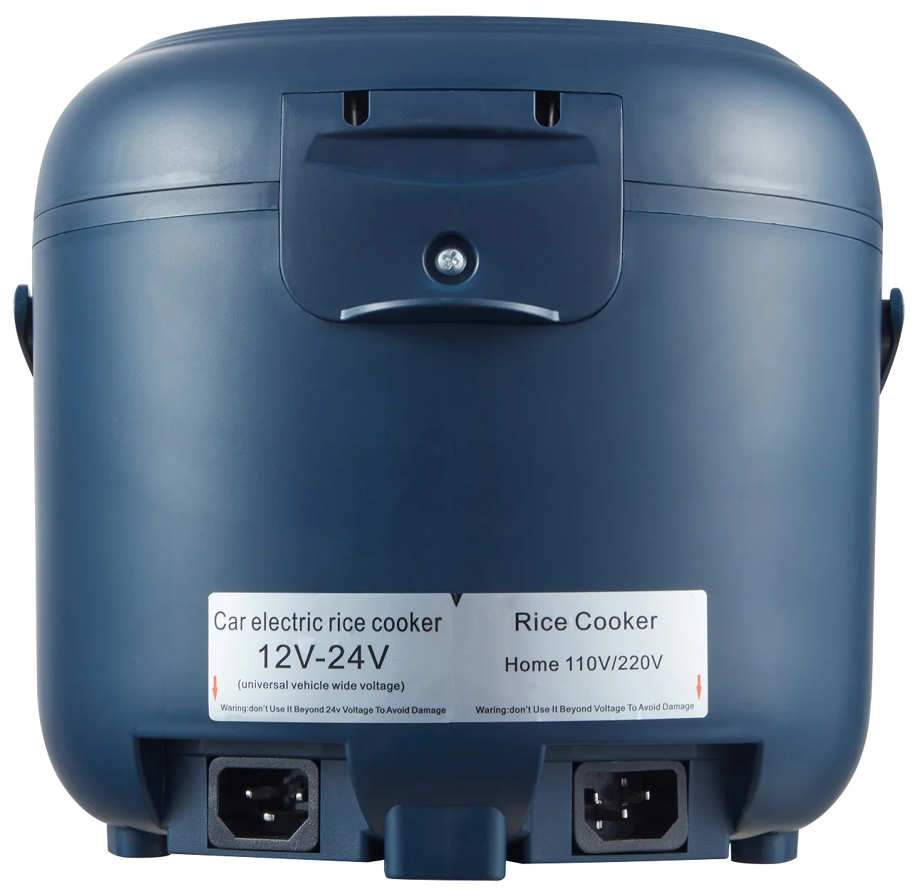 Arier Mini Rice Cooker 2L 12-24V 220V Car Truck Home Dual Use Multifunction Appliance  for Camping Blue English Menu 5