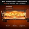 Air Fryer Toaster Oven Combo, 15-IN-1 Digital Stainless Steel Airfryer,18L Pizza Oven for 12' pizza / 9 slices, Flip Away Oven 6