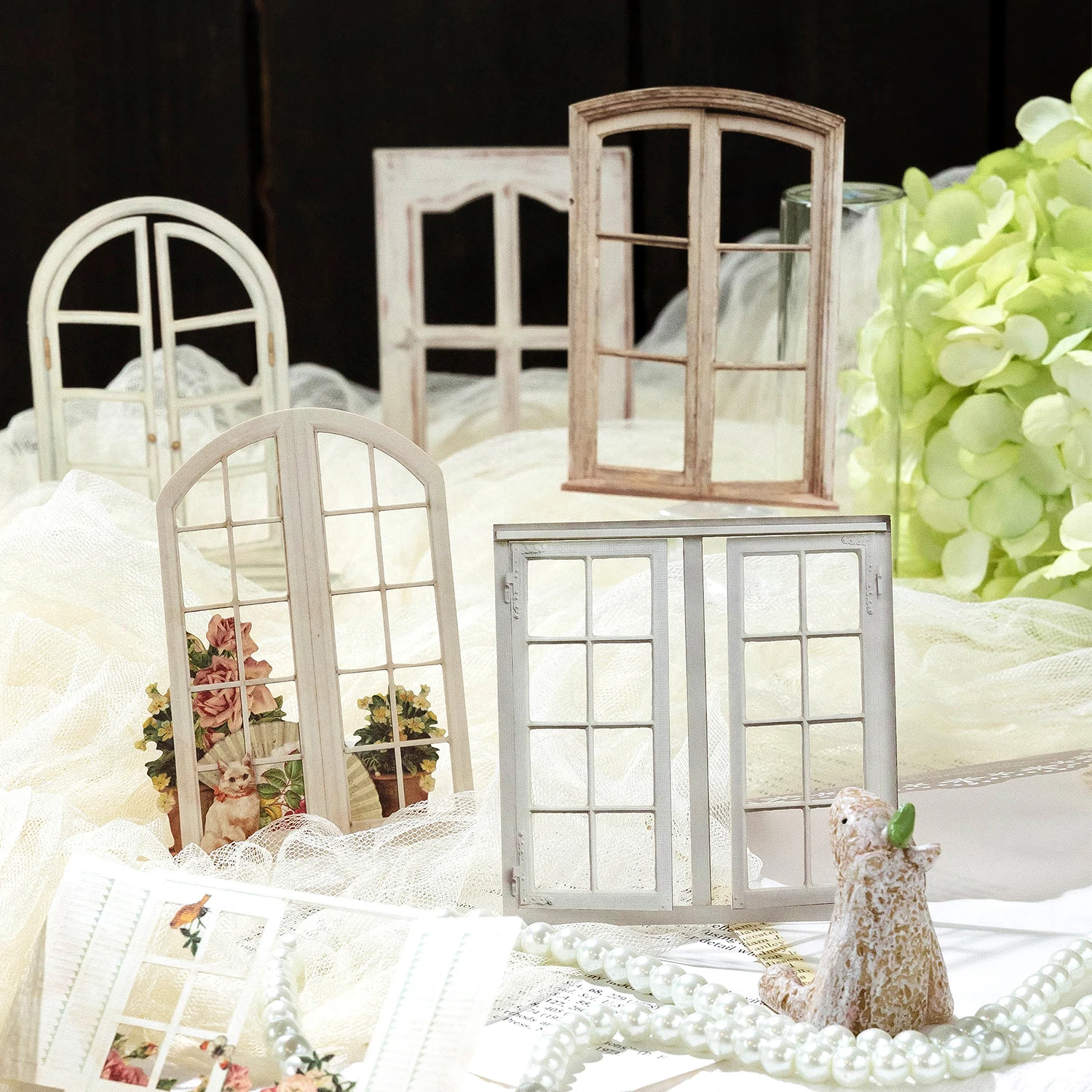 

10Pcs/Set Various Hollow Out Window Scrapbooking Collage Material Decor Notebook Diary Aesthetic Sketchbook Planner Design Paper