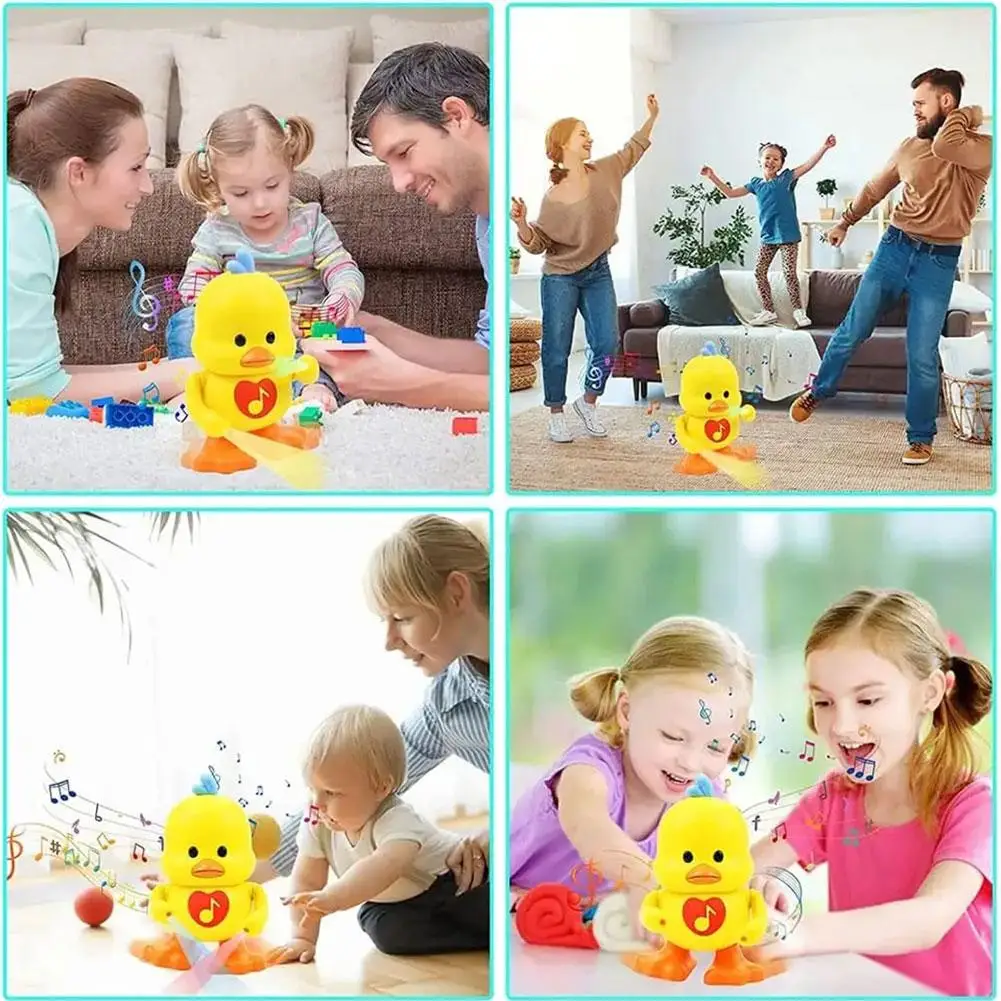Cartoon Musical Electric Dancing Duck Toy Kids Children Children's Toys Boy Girl Gifts Shower Toddler Gift Birthday Day Inf T0C4 5