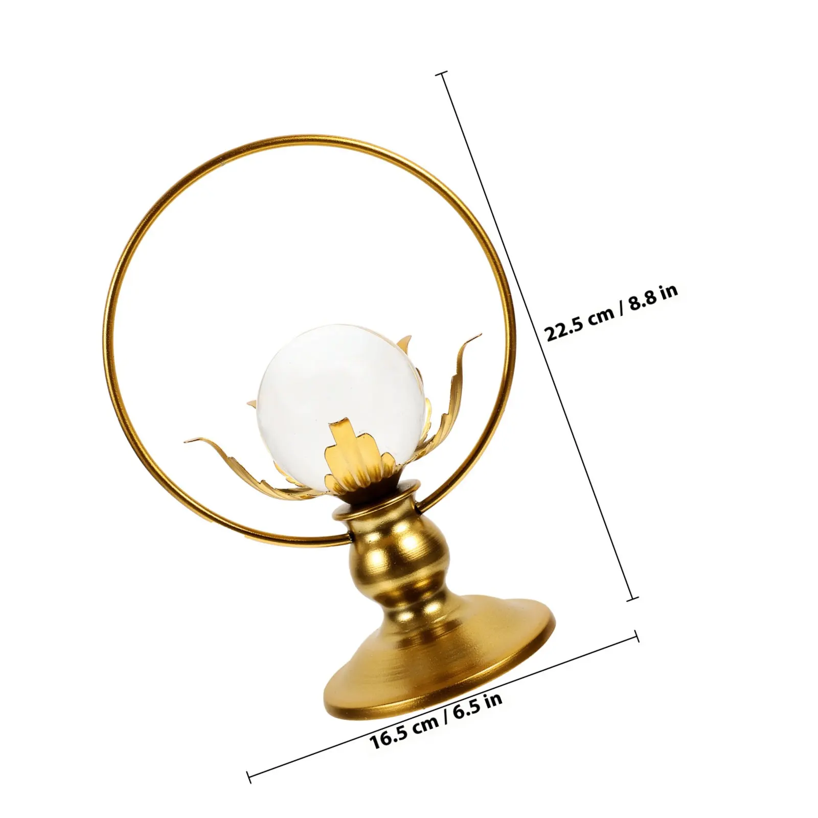 섬세한 크리스탈 장식 독특한 트로피 모양 - 지속적인 장식품 홈 데코 선물 크리스탈