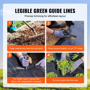 Heavy Duty Weed Barrier Fabric 5