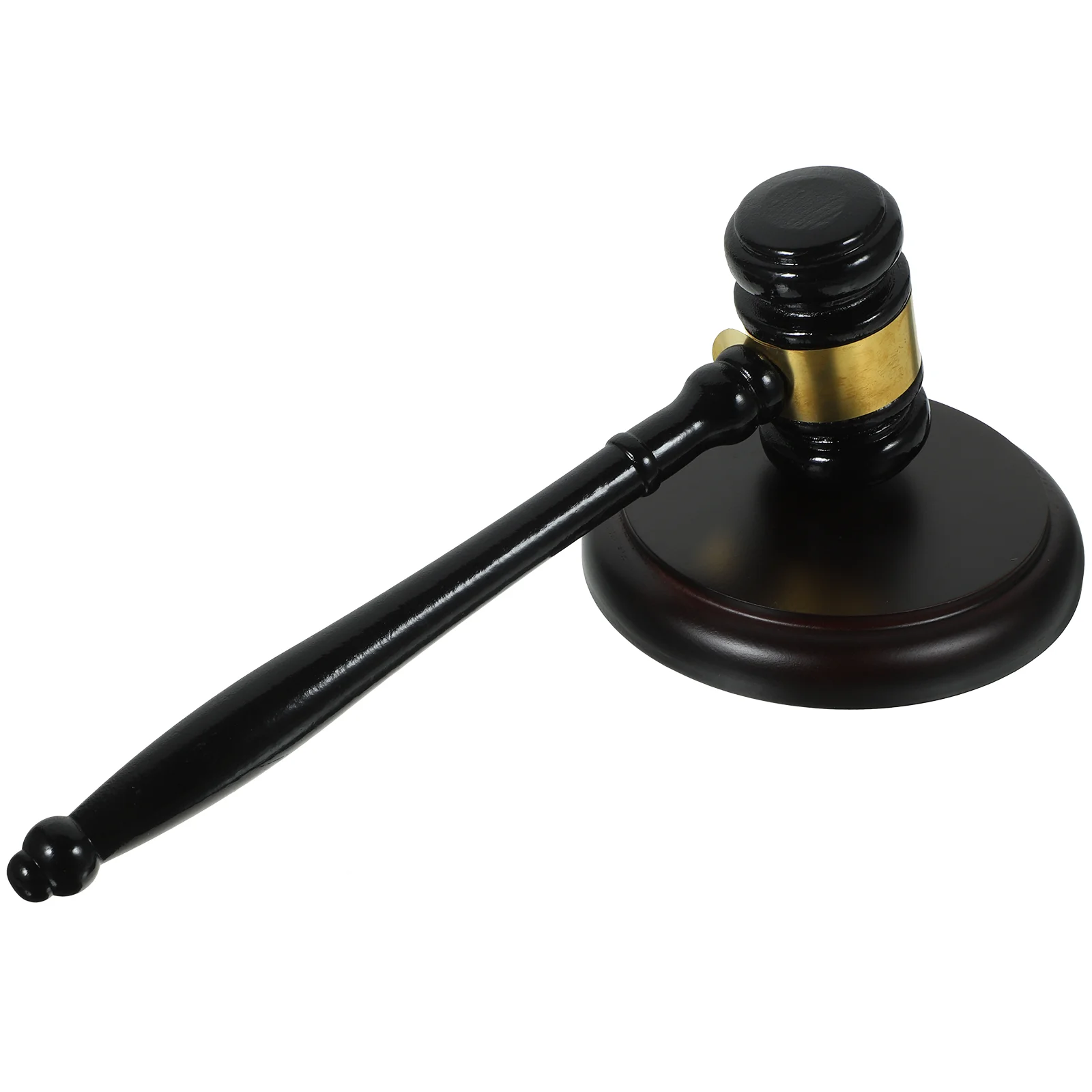 

Durable Wooden Judge Hammer Handcrafted Delicate Wood Adjudgement Gavel For Auction Gavel Practical Lawyer Judge Sound