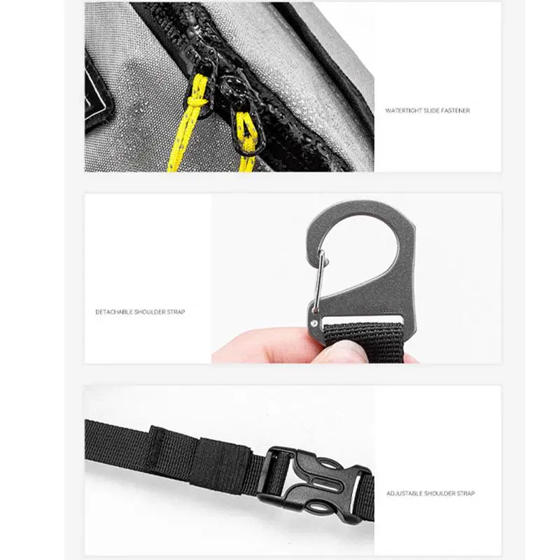 Outdoor sports waist bag with Strap Adjustable Fashion Bum Bag Travel Purse Bag for Phone Pouch large capacity lightweight bag 5
