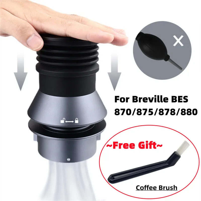 

For Breville 870/875/878/880 Coffee Grinder Hopper Bean Bin Air Blower Cleaning Tools Coffee Powder Cleaning Dust Removal