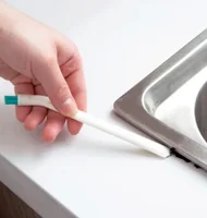Brosse de nettoyage étroite à long manche, portable, pour biberon, outil de cuisine domestique, petite brosse, 2 pièces/ensemble 6