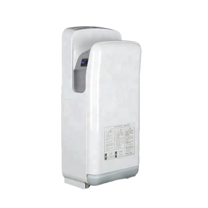 지능형 상업용 핸드 드라이어: 벽걸이 형, 완전 자동, 고속 8 자동 브러시리스 전자 핸드 드라이어, 공장