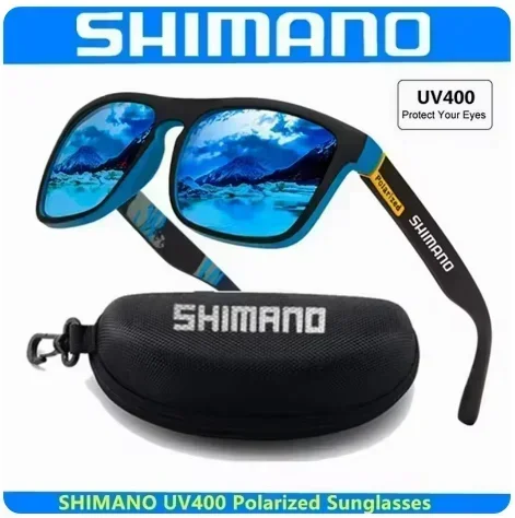 Shimano Polarized Sunglasses UV400 Protection for Men and Women Outdoor Hunting Fishing Driving Bicycle Sunglasses Optional Box polarized sunglasses