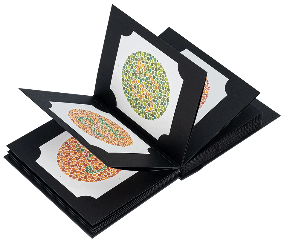 2024 High Quality New Publish 38 Plates Optometry Color Blindness Color Deficiency Test Book
