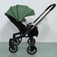 2025 nouveau bébé poussette 4in1 multifonctionnel nouveau-né bébé poussette 3in1 pliable panier Type siège léger voyage landau 5