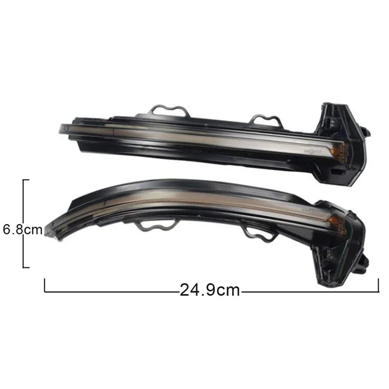 2pcs Dynamic Forwarding Signal Light For Audi A4 A5 B9 S4 S5 RS5 LED Rearview Mirror Dynamic Water Turning Light Indicator