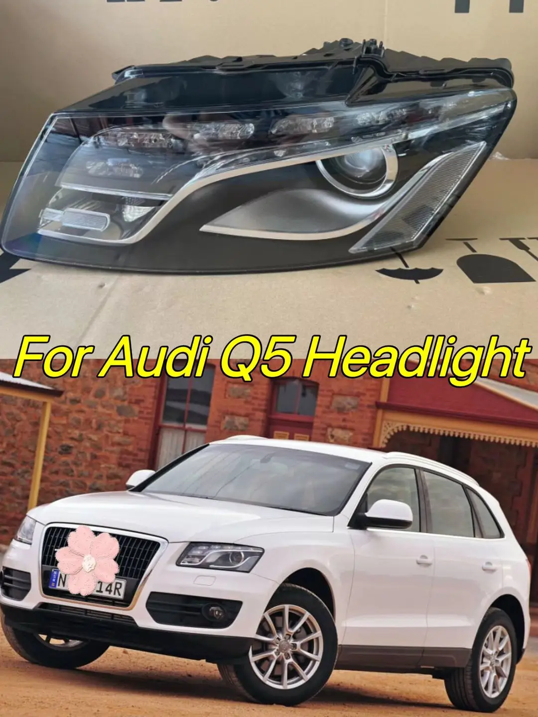 for Audi q5 headlight and headlight lighting system 2011