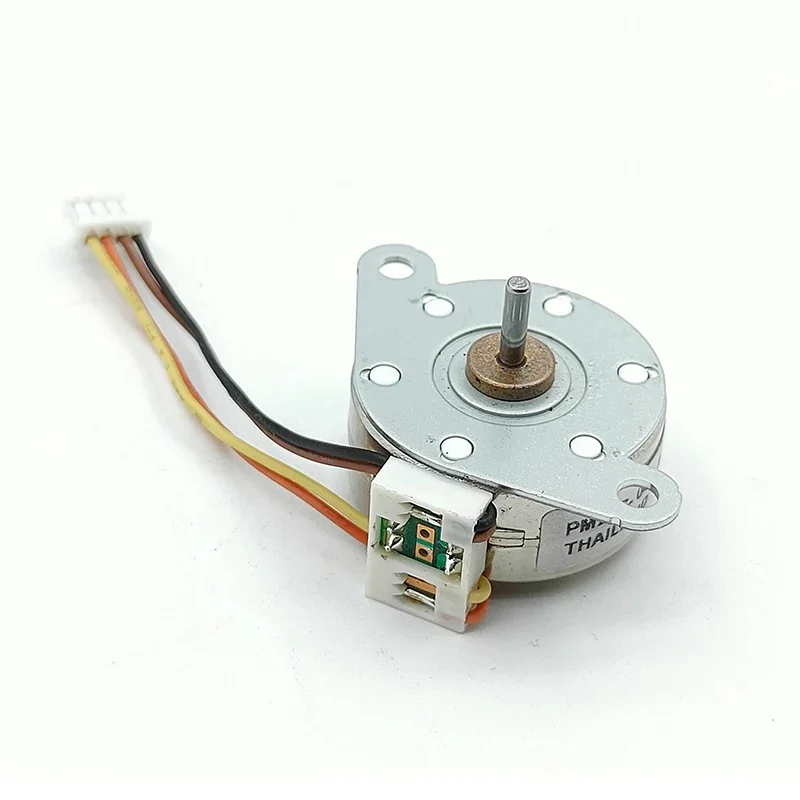 Minebea PM25S-048 Mini 25mm Round Thin Stepper Motor Micro 2-Phase 4-Wire Stepping Motor 7.5 Degree 2mm Shaft DIY Printer stepper motor