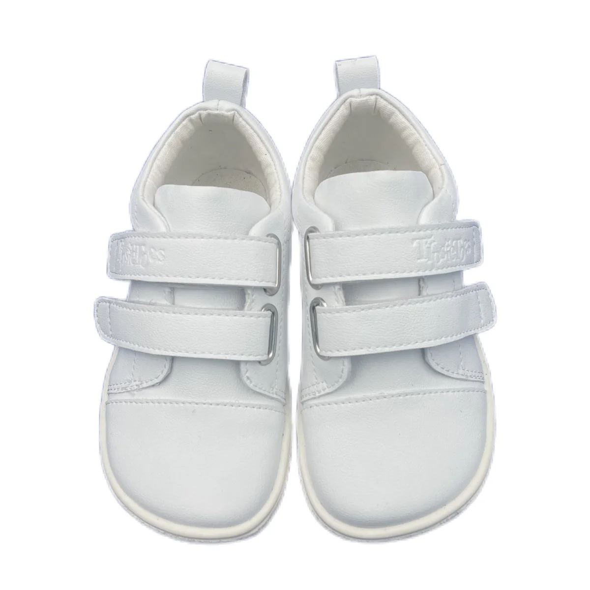 Tipsietoes New 2025 Genuine Leather Shoe For Girls And Boys Kids Barefoot Sneaker Light Weight Minimalist Elastic Double Strape 6