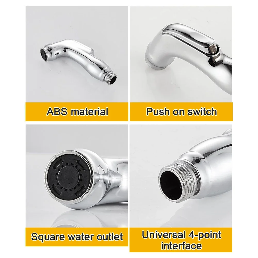 Handheld Bidet Toilet Sprayer Stainless Steel Protable Bidet Faucet Spray Sprinkler Water Multifunctional Bathroom Accessories 4
