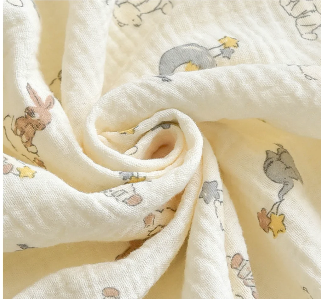 Baby Muslin Swaddle Blanket Newborn Baby Blanket For Boys Girls Infant Receiving Cotton Soft Wrap Crib Quilt Stuff