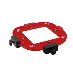 Aluminum Alloy Router Corner Radius Template (R30 R35 R40 R50)