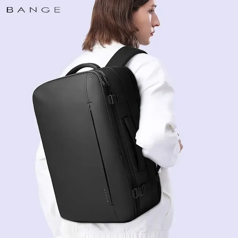 Bange 35L/45L Travel Backpack Men Business Aesthetic Backpack School Bag Large 17.3 Laptop Waterproof Fashion Backpack Male 3