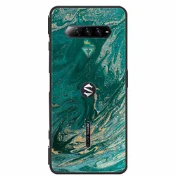Coque arrière en silicone doux marbré - Bumper élégant