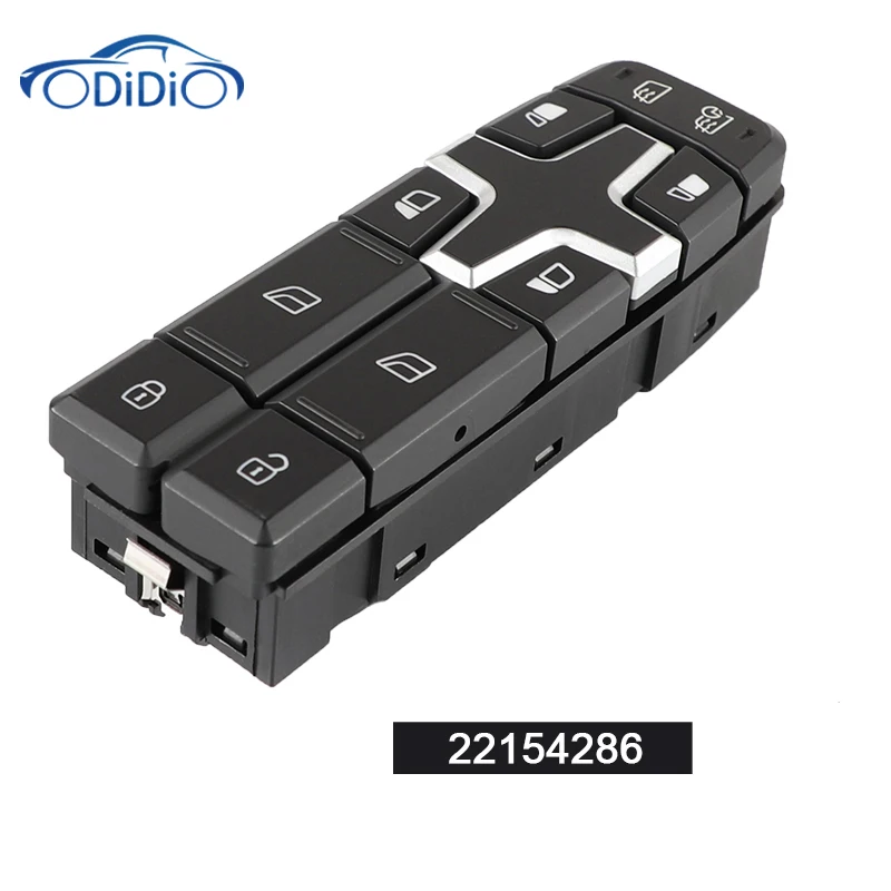 

Главный выключатель стеклоподъемника ODiDiO, 3 контакта, 22154286, 21489840, 16320218, для грузовиков Volvo, серии FH, FM