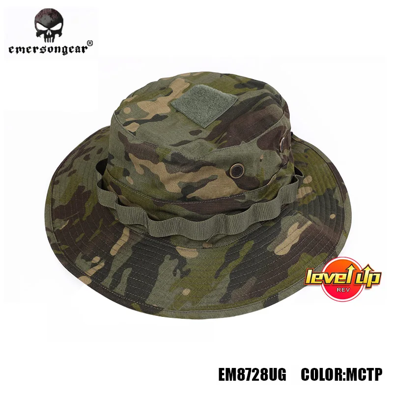 EMERSONgear Special Forces Tactical Camouflage Level Up Map Pack Boonie Hat Hunting Hat Sun
