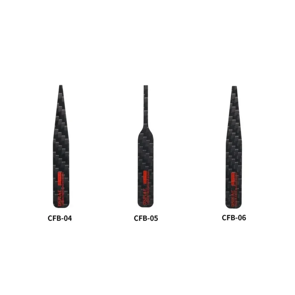DSPIAE 건담 밀리터리 모델용 CFB-S01 CFB-S02 CFB-S03 모델 샌딩 스틱, 외계인 탄소 섬유 샌딩 보드, 초박형 스틱
