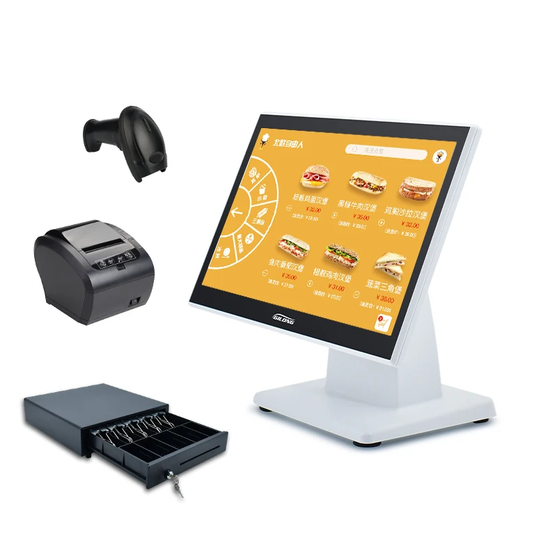 

Hot Selling 15.6 Inch Android 11 Touch All In One POS System