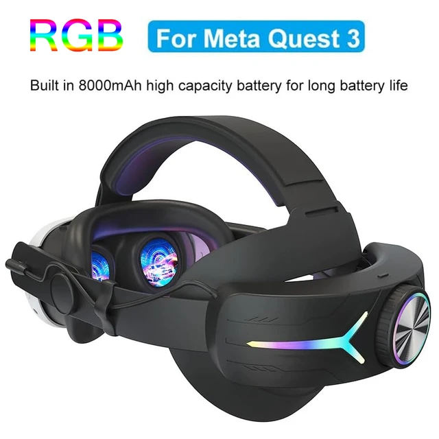 Head Strap Compatible with Oculus Quest 3,Meta Quest 3 Accessories  Adjustable Elite Strap Replacement for Enhanced Comfort Support and Gaming