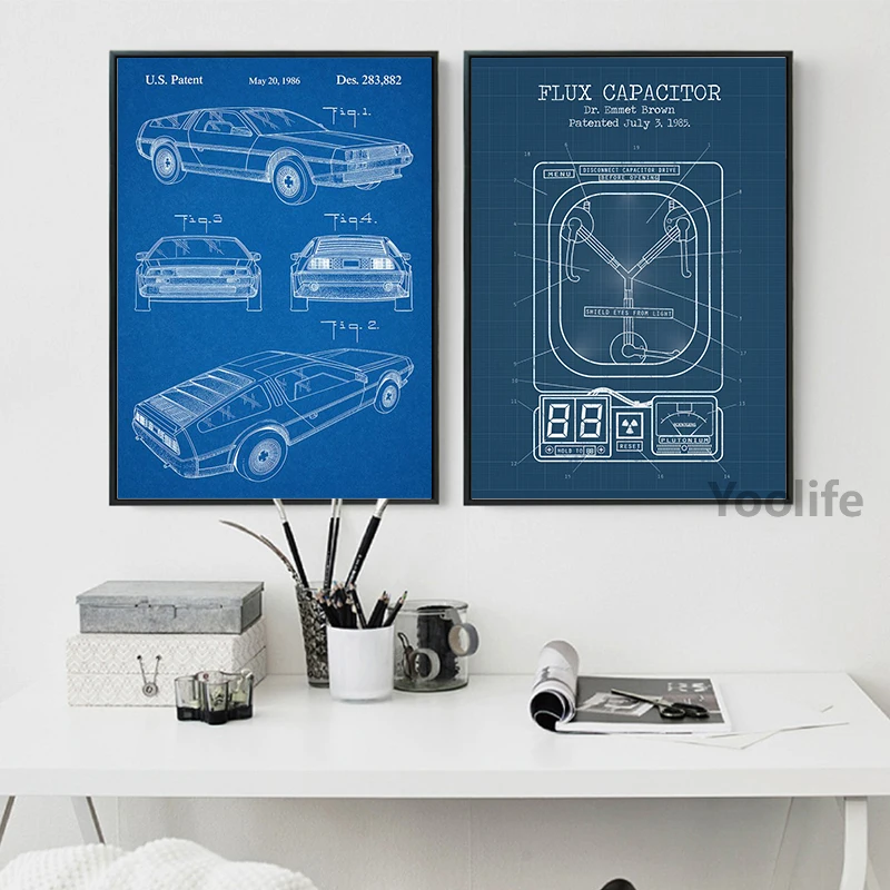 Retro Film-Inspired Wall Art Canvas Poster - Vintage Style Home Decor