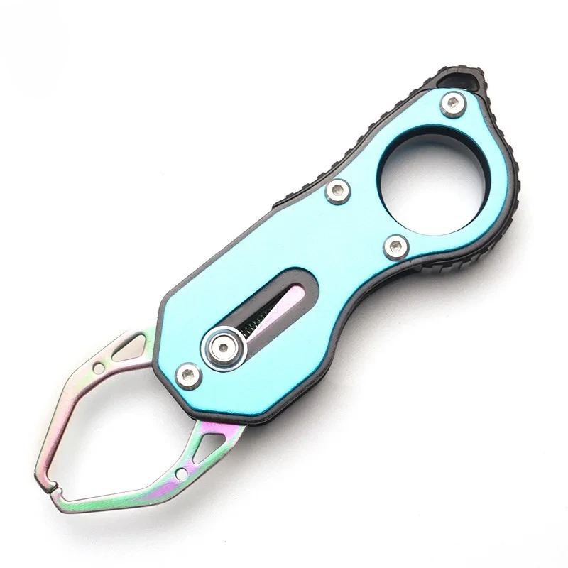 Compact Stainless Steel Fish Gripper and Hook Remover Tool
