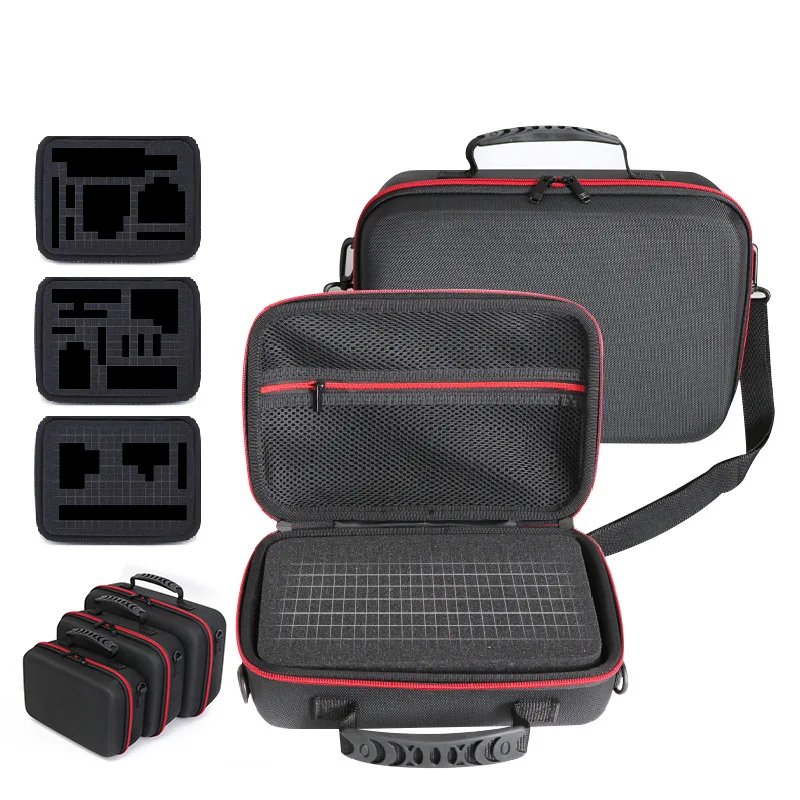 Protective Hard Drive and Electronics Storage Case with Customizable Foam and Lightweight Shell