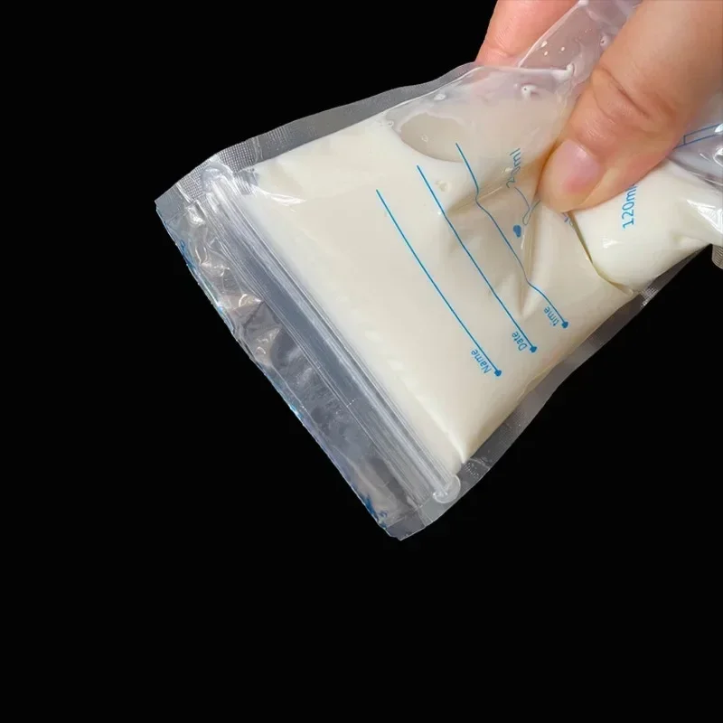 30Pcs 200ml Baby Food Breast Milk Bag BPA Free Baby Safe Feeding Bag Feeding Breast Pump Save Part 5
