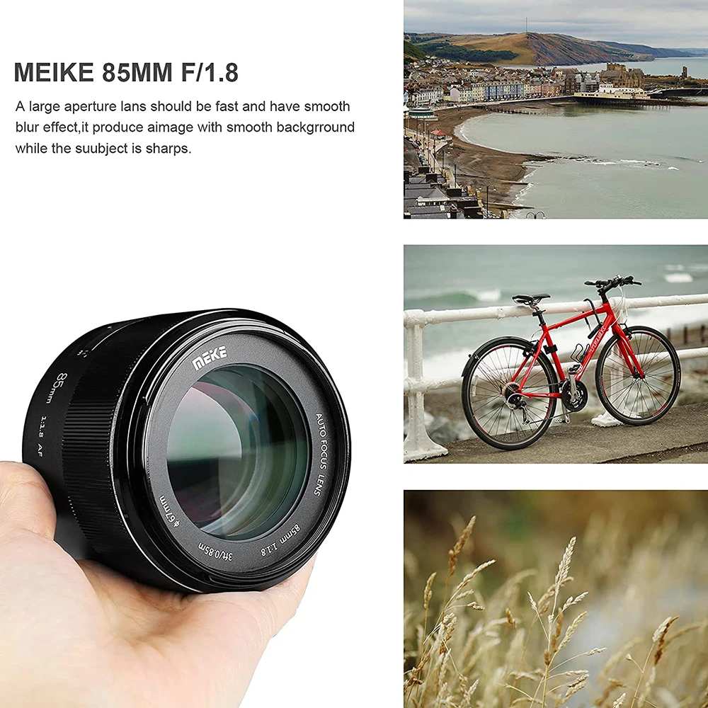 Meike 85mm f1.8 for Nikon Lens AF Full Frame Aspherical Medium Telephoto Portrai