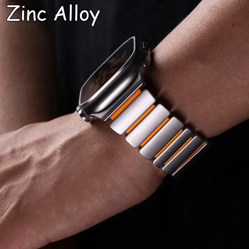 Elegant Zinc Alloy Metal Bracelet