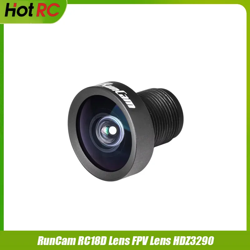 RunCam RC18D Lens / Run Cam Racer Nano 4 FPV Camera 1200TVL Resolution Super WDR Black 4.5g all-weather racing camera for fpv thumbnail 3