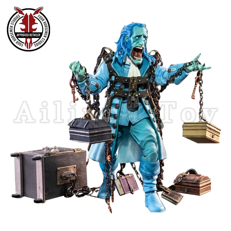 SF・ファンタジー・ホラー jacob marley fourehorsemen mythiclegions Figura Obscura The Ghost of Jacob Marley (Haunted Blue Ver