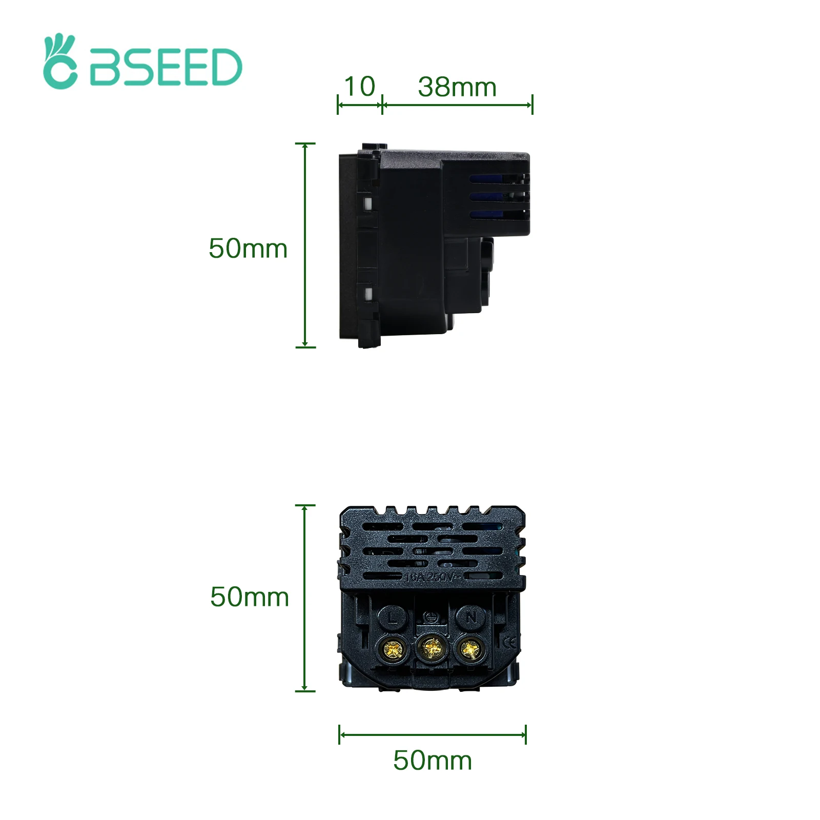BSEED DIY 모듈 EU 플라스틱 패널 골드 더블 USB 소켓 인터넷 CAT5 RJ45 ST TV 전원 소켓 벽걸이 형 무료 조합