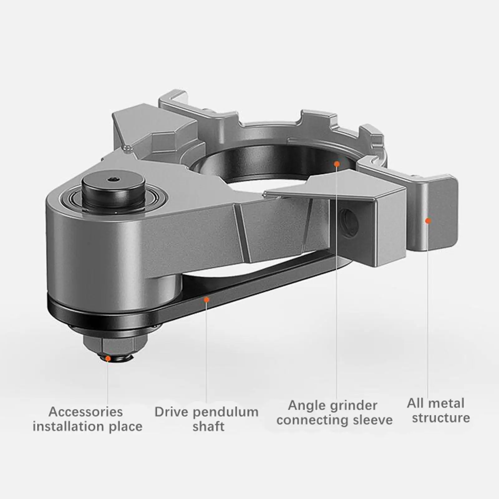 Angle Grinder Converter to Multi Tool Attachment for #100 Angle Grinder