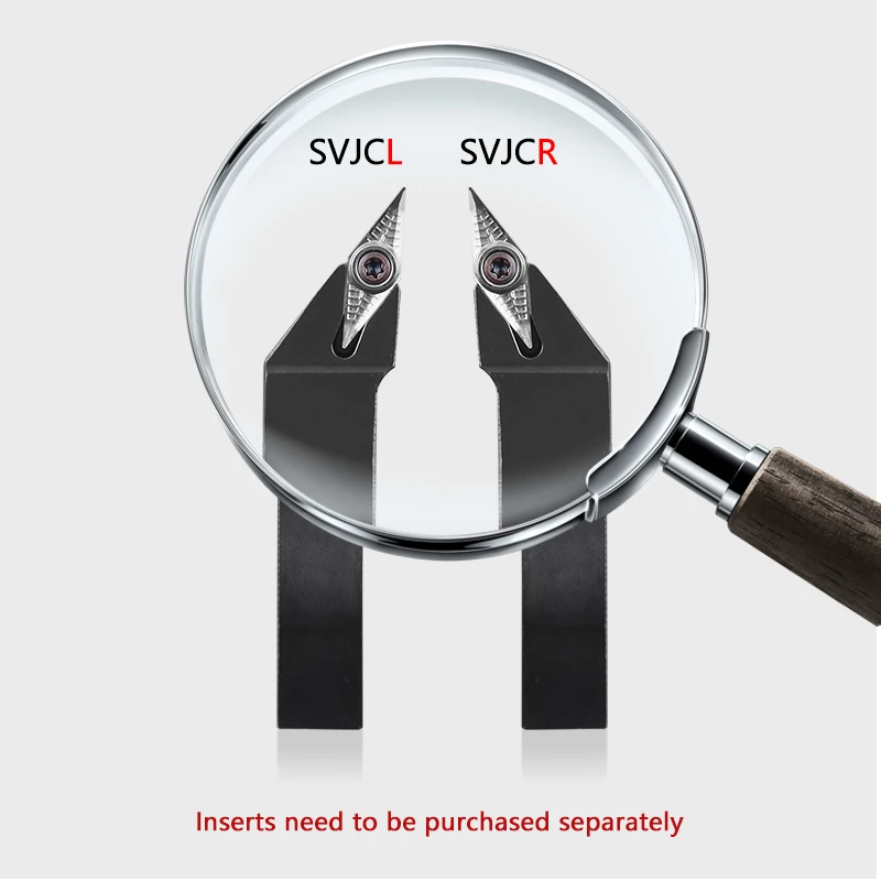 Outils De Tournage 7Pcs Ensemble D'outils De Coupe De Tour à Pointe De