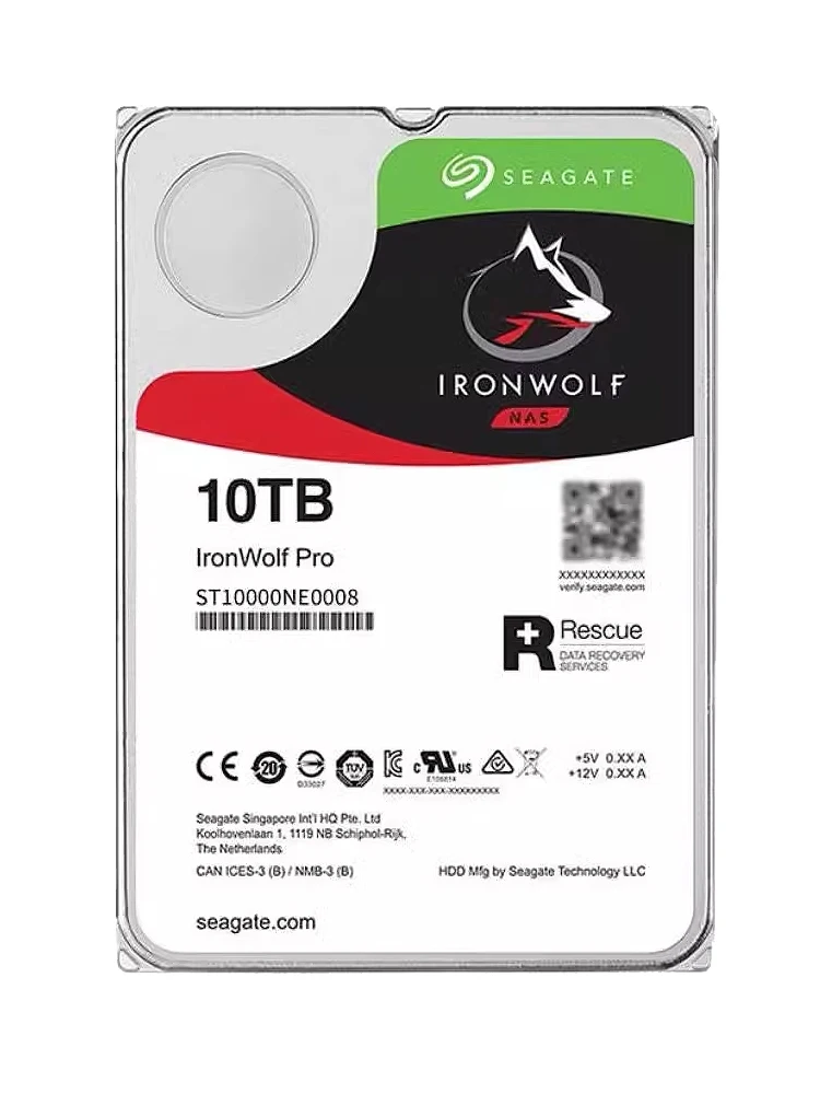 

NEW ST10000NE0008 10TB 7200 RPM 256MB Cache SATA 6.0Gb/s 3.5" NEW FOR Seagate IronWolf Pro