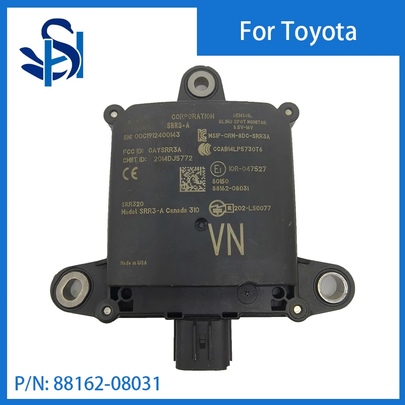 

88162-08031 Φ модуль монитора датчика расстояния для 2018-2020 TOYOTA SIENNA