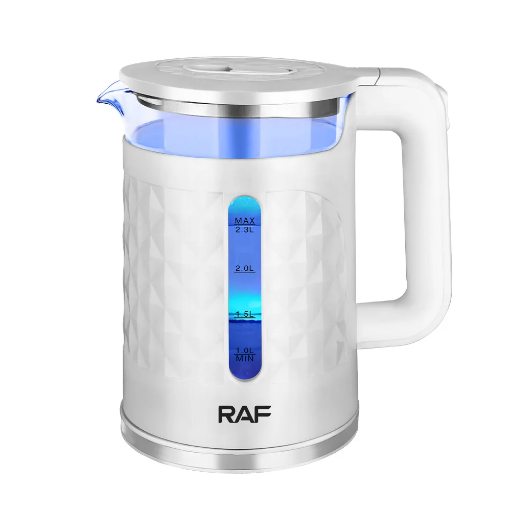 R.7896 Portable Electric Kettle 2.3L Large Capacity 2Color Household Water  Pot Boiler - AliExpress