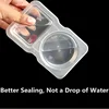 double compartment condiment container with lid，50pcs, 6