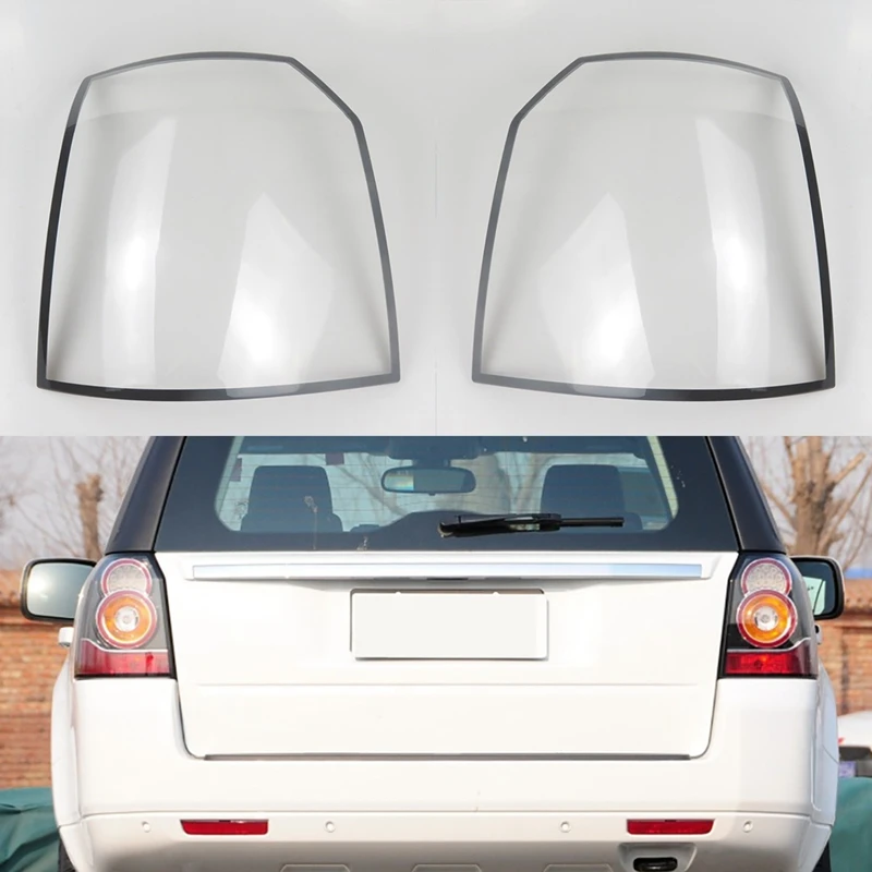 

2PCS Car Rear Lamp Cover Tail Lamp Cover Shell For Land Rover Freelander 2 2013 2014 2015, Left&Right