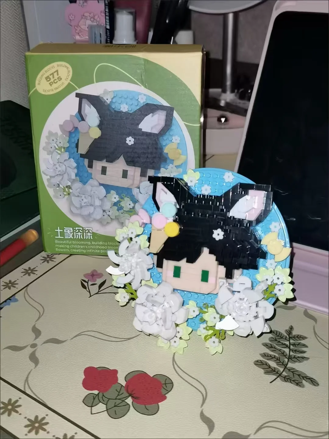 Love and Deepspace Cartoon Block Xavier Zayne Rafayel ralayo Sylus Figures Diamond 3D Model Micro Building Blocks for Adults 6