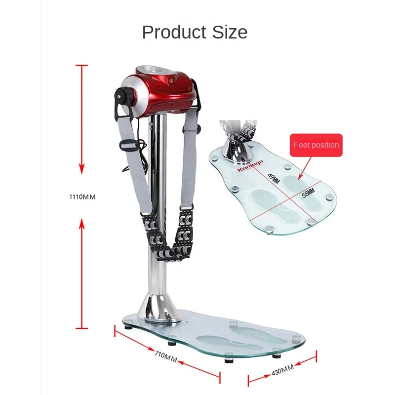 MIYAUP Fitness Massager for Lazy Person, Armrest Shaping, Fitness Shaking Machine, Motion Vibration, Luxury