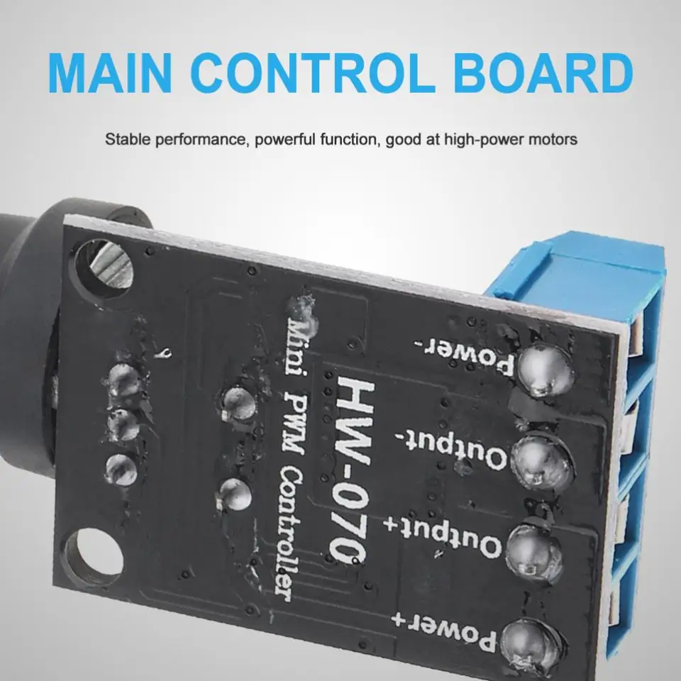 Controller Motore DC Regolatore Di Velocità Per Motori CC - PWM 10V-55V