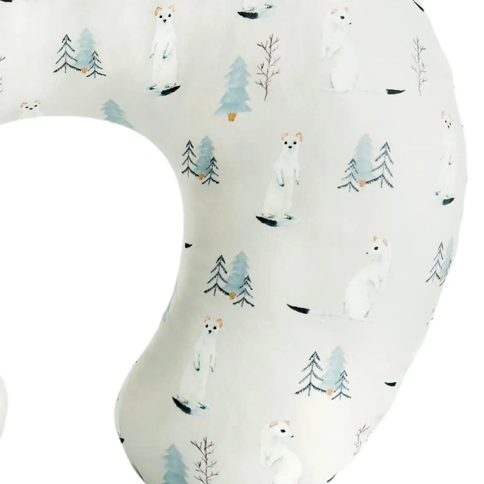 Feeding Pillow Cover Pillow Case U Style Shape Feeding Cushion Cover for Women Nursing Baby Shower Bottle Breastfeeding